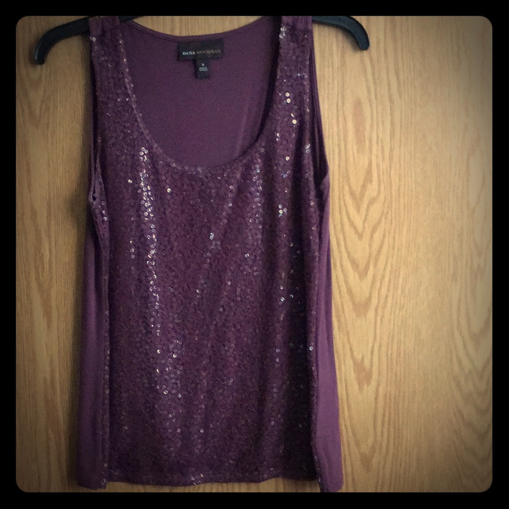 Dana Buchman Dark Wine Top